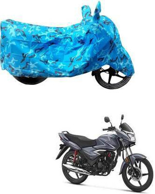 Exciting collections Waterproof Two Wheeler Cover for Honda(CB Shine, Blue)