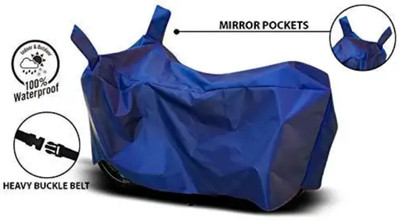 SIDDHARTH CREATION Two Wheeler Cover for Mahindra(Rodeo, Blue)