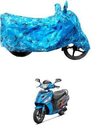 Exciting collections Waterproof Two Wheeler Cover for Hero(Maestro, Blue)