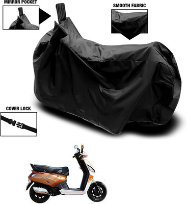 KEDIT Waterproof Two Wheeler Cover for Mahindra(Gusto 125, Black)