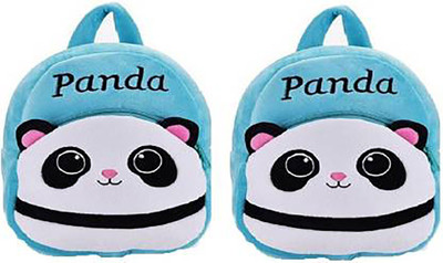 AMANVANI BM-combo panda blue_194 12 L Backpack(Blue)