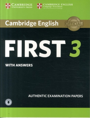 Cambridge English First 3 Student's Book with Answers with Audio(English, Mixed media product, unknown)