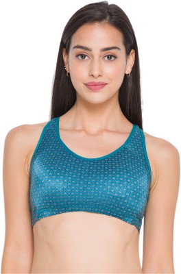 Candyskin Women Sports Lightly Padded Bra(Blue)