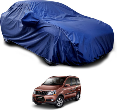 GOSHIV-car and bike accessories Car Cover For Mahindra Xylo (With Mirror Pockets)(Blue)