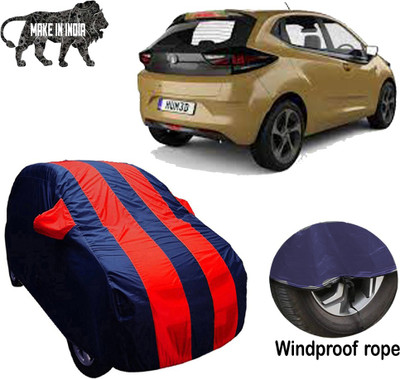 ABS AUTO TREND Car Cover For Tata Altroz (With Mirror Pockets)(Red, Blue)