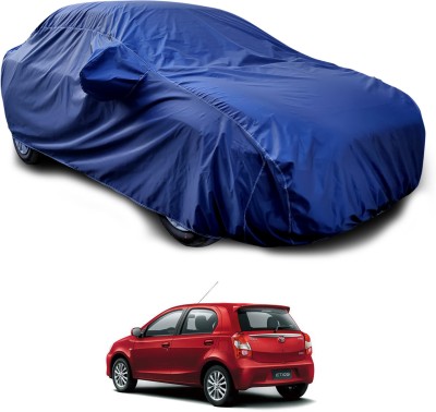 GOSHIV-car and bike accessories Car Cover For Toyota Etios Liva (With Mirror Pockets)(Blue)