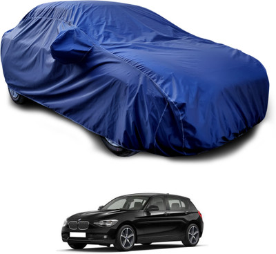 GOSHIV-car and bike accessories Car Cover For BMW 1 Series 118d Prestige diesel (With Mirror Pockets)(Blue)