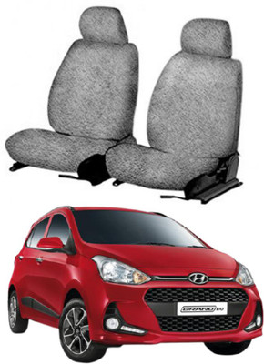 Chiefride Cotton Car Seat Cover For Hyundai Grand i10(Without Back Seat Arm Rest, 5 Seater)
