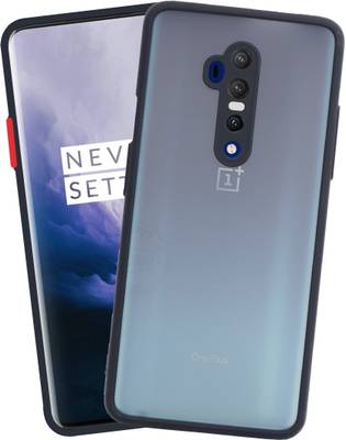 VAKIBO Back Cover for OnePlus 7 Pro, Smoke Frosted Back Case With Camera Protection Ring, Oneplus 7T Pro