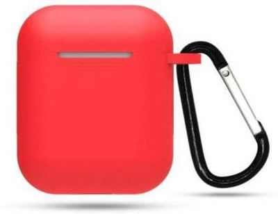 KHR Back Cover for Noise Air Buds Mini Silicone case Cover Full Protective Anti Fall with Hook Earphone Cover(Red, Dual Protection, Silicon, Pack of: 1)