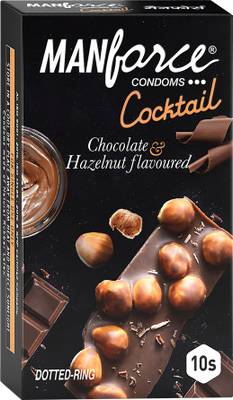 MANFORCE Cocktails, Hazelnut & Chocolate Flavoured Condom