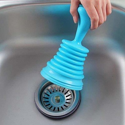 ZWEELAY Multipurpose Flexible Sink Blockage Cleaning Remover Tool | Drain Dredge Tool Kitchen Plunger