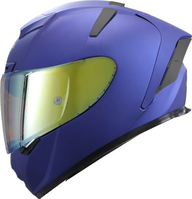 Steelbird SA-2 7Wings Super Aeronautics Full Face Helmet Motorbike Helmet(Multicolor)
