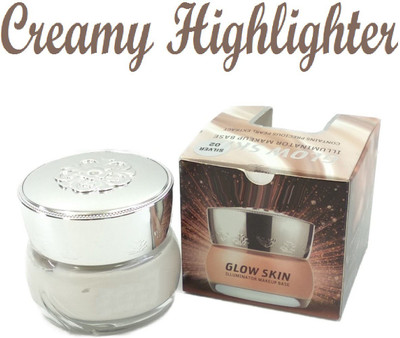 MYEONG Professiona NEw Best Quality skin glow highlighter Highlighter (Silver) 50G Highlighter(White)