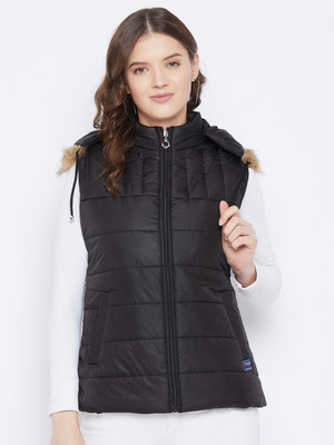 VERO AMORE Sleeveless Solid Women Jacket