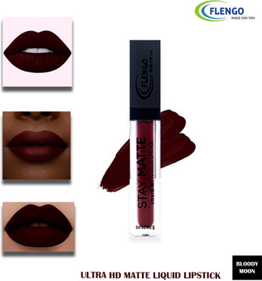 New.You Ultra HD Stay Matte Liquid Lipstick(Blood Moon, 6 ml)