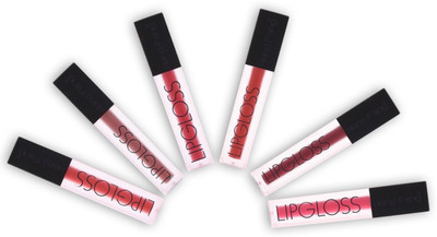 Heng Fang 2 in 1 Liquid matte Lipgloss Ultra Smooth Liquid Lipstick(Multicolour, 24 ml)