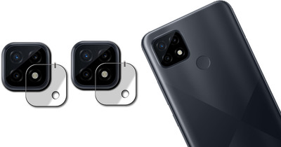 EZGER Back Camera Lens Glass Protector for REALME C21(Pack of: 2)