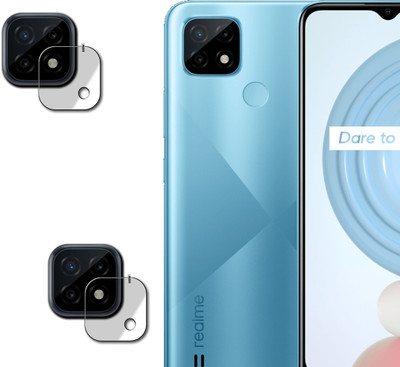 EZGER Back Camera Lens Glass Protector for REALME C21(Pack of: 2)