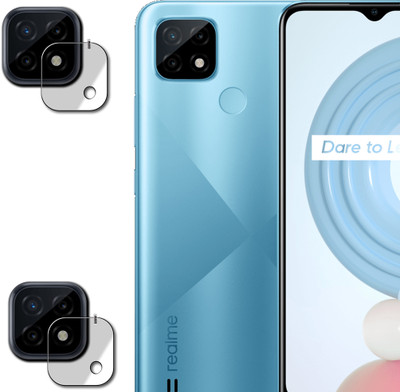 EZGER Back Camera Lens Glass Protector for REALME C21(Pack of: 2)