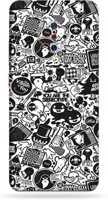 Mclaxa Doodle Art skin Mclaxa Vivo S1 Pro mobile back, Motorola G60 Mobile Skin(Doodle Art Skin With Super Matte Finish)