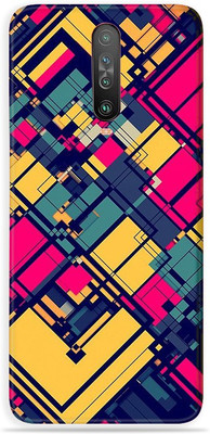 LAMHA Poco X2 Mobile Skin(Ultra Super Pattern Lines Skin With High Mattte Finish.)