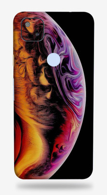 BUGGU Google Pixel 4a Mobile Skin(Ultra Super Color Pattern Skin With High Matte Finish., Mobile Skin (Back+Side+Camera))