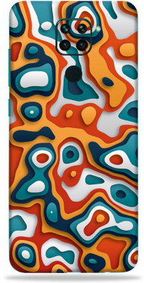 OggyBaba redmi note 9 Mobile Skin(Pour Art Skin Matte Finish)