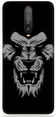 LAMHA Poco X2, poco x2 Mobile Skin(Ultra Super Black Lion Skin With High Mattte Finish.)