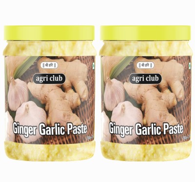 AGRI CLUB Ginger Garlic Paste 200 Gm(pack of 2)(2 x 200 g)