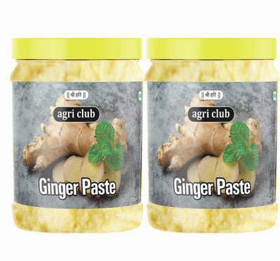 AGRI CLUB Ginger Paste 200 Gm (pack of 2)(2 x 200 g)