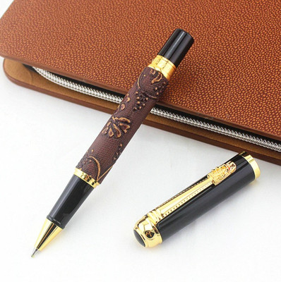 Hayman Dikawen 24 CT Gold Plated Roller Ball Pen(Ink Color - Blue)