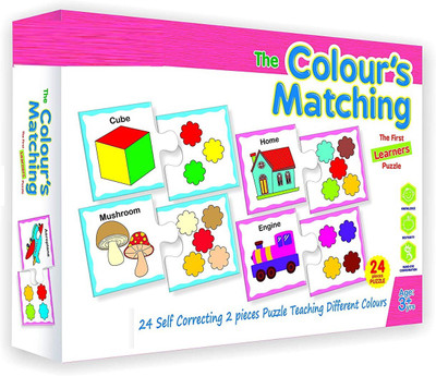 ARNIYAVALA Educational Jigsaw Puzzle Range for Kids (The Colour Matching)(24 Pieces)