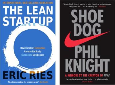 Lean Startup + Shoe Dog (Best Selling Combo)(Paperback, Eric Ries, Phil Knight)
