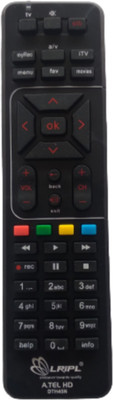 LRIPL Artl Universal Setup box Remote Digital Setup box Universal Remote Airtel Remote Controller AIRTEL Remote Controller(Black)