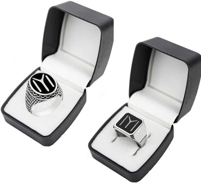 SILVOSWAN Metal Platinum Plated Ring