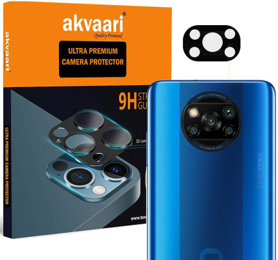 akvaari Camera Lens Protector for POCO X3(Pack of 1)