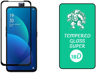 small candy Edge To Edge Tempered Glass for OPPO K3(Pack of 1)