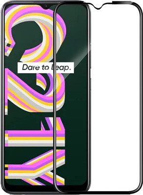 TESPARK Edge To Edge Tempered Glass for REALME C21Y(Pack of 1)