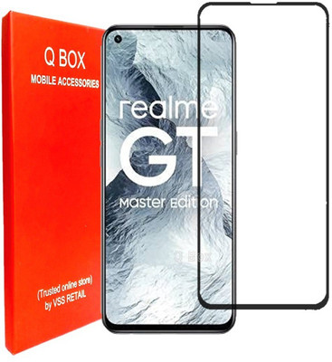 Q Box Edge To Edge Tempered Glass for Realme GT Master(Pack of 1)