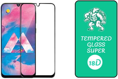 small candy Edge To Edge Tempered Glass for Samsung Galaxy A40s(Pack of 1)