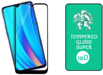 small candy Edge To Edge Tempered Glass for Infinix S4(Pack of 1)