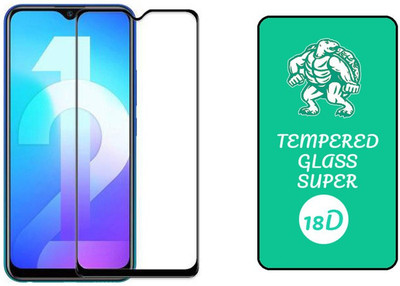 small candy Edge To Edge Tempered Glass for Vivo Y73s(Pack of 1)