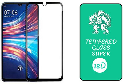 small candy Edge To Edge Tempered Glass for Huawei Y6p(Pack of 1)