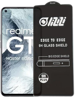 Bigil Edge To Edge Tempered Glass for Realme GT Master Edition, with Full Screen Coverage and Easy Installation(Pack of 1)