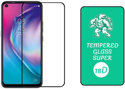 small candy Edge To Edge Tempered Glass for Tecno Spark 5(Pack of 1)