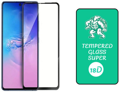 small candy Edge To Edge Tempered Glass for Samsung Galaxy S10 Lite(Pack of 1)