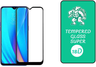 small candy Edge To Edge Tempered Glass for Oppo F9(Pack of 1)