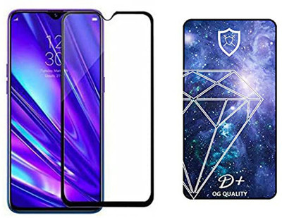 small candy Edge To Edge Tempered Glass for Tecno Spark 4 Lite(Pack of 1)
