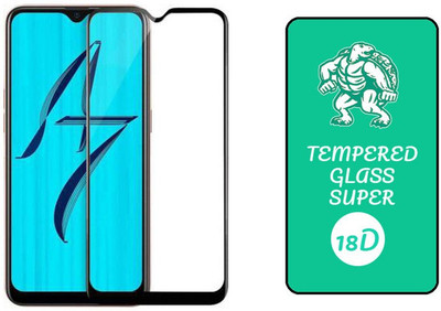 small candy Edge To Edge Tempered Glass for Oppo A11K(Pack of 1)
